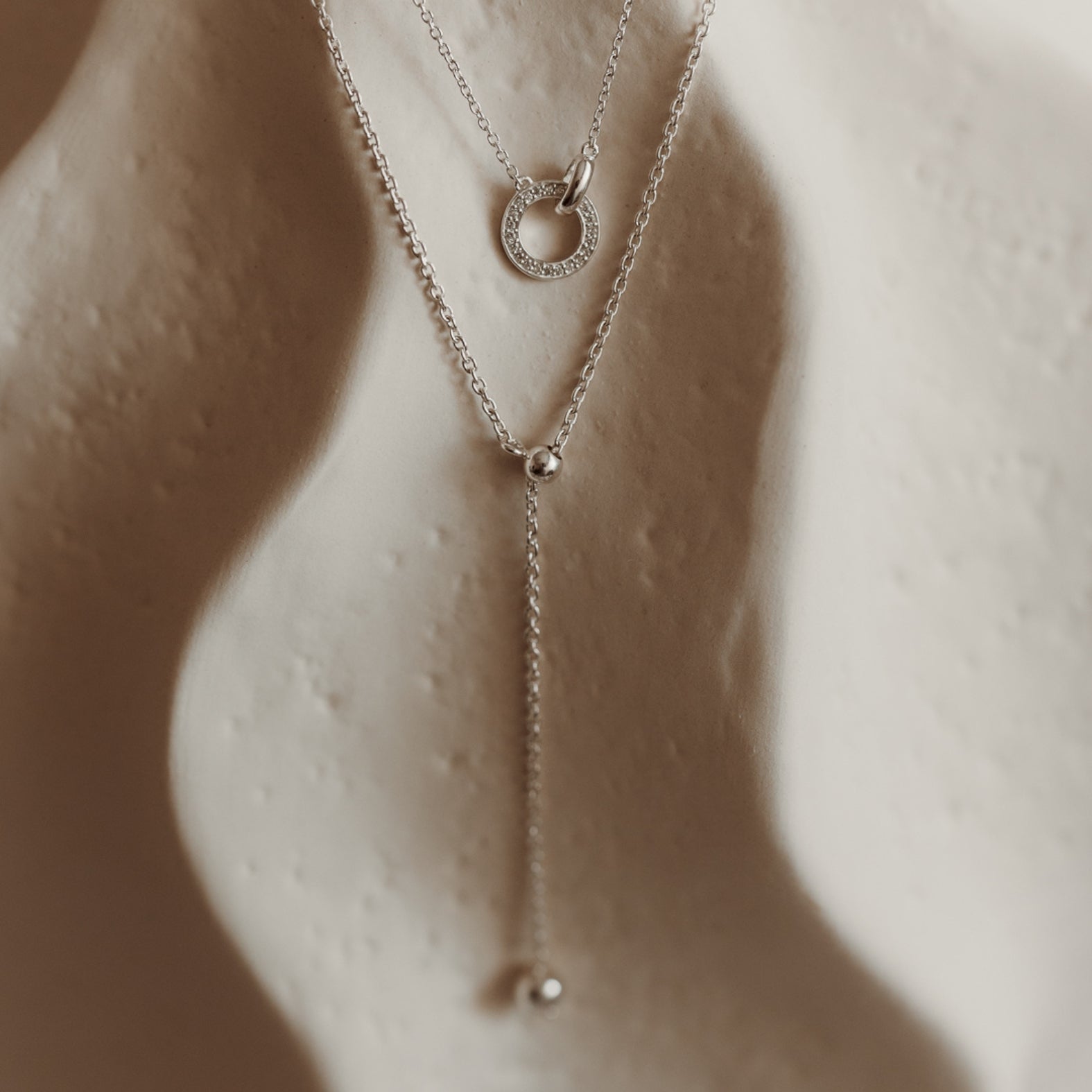 Colier din argint Bola - Indira