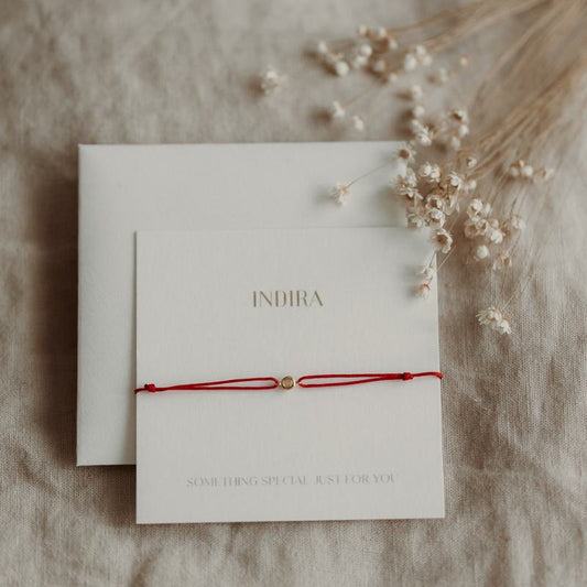 Brățară șnur din argint Birthstone Silver October - Opal - Indira