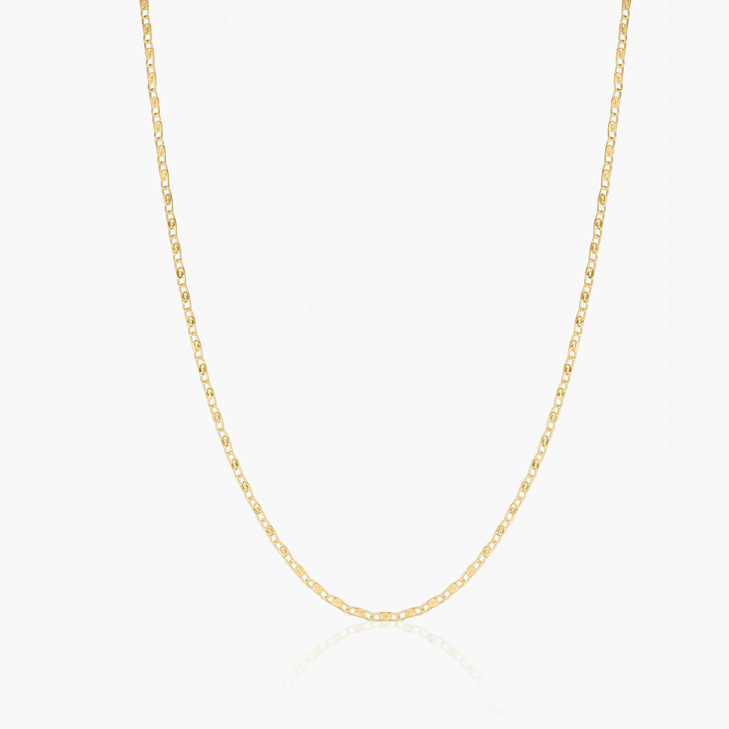 Colier din argint Golden Anchor
