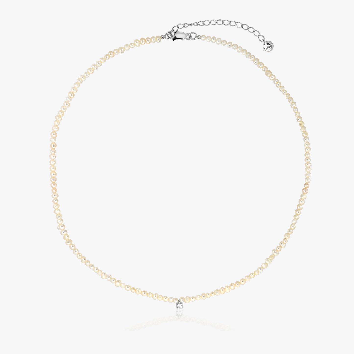 Colier din argint Fairy - Perle de cultura - Indira