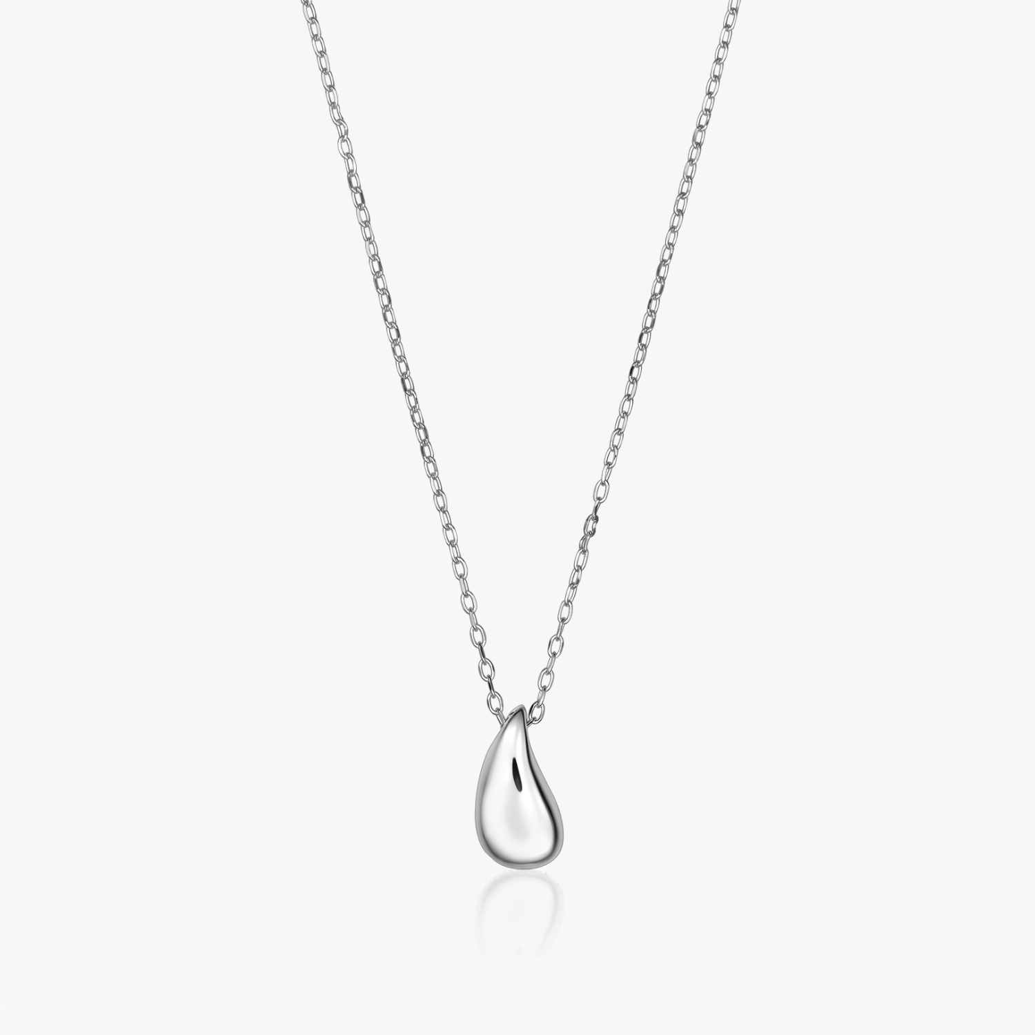 Silver Drop ezüst nyaklánc - Indira