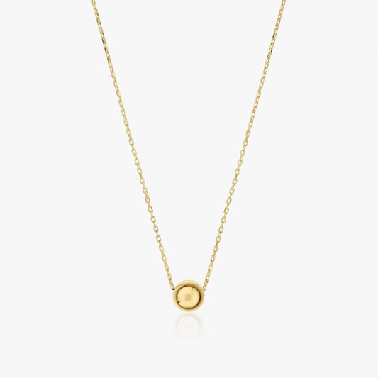 Colier din aur galben Golden Sphere - Indira