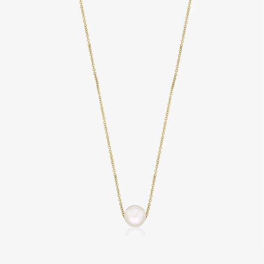 Colier din argint Golden Ruth - Perle Naturale - Indira