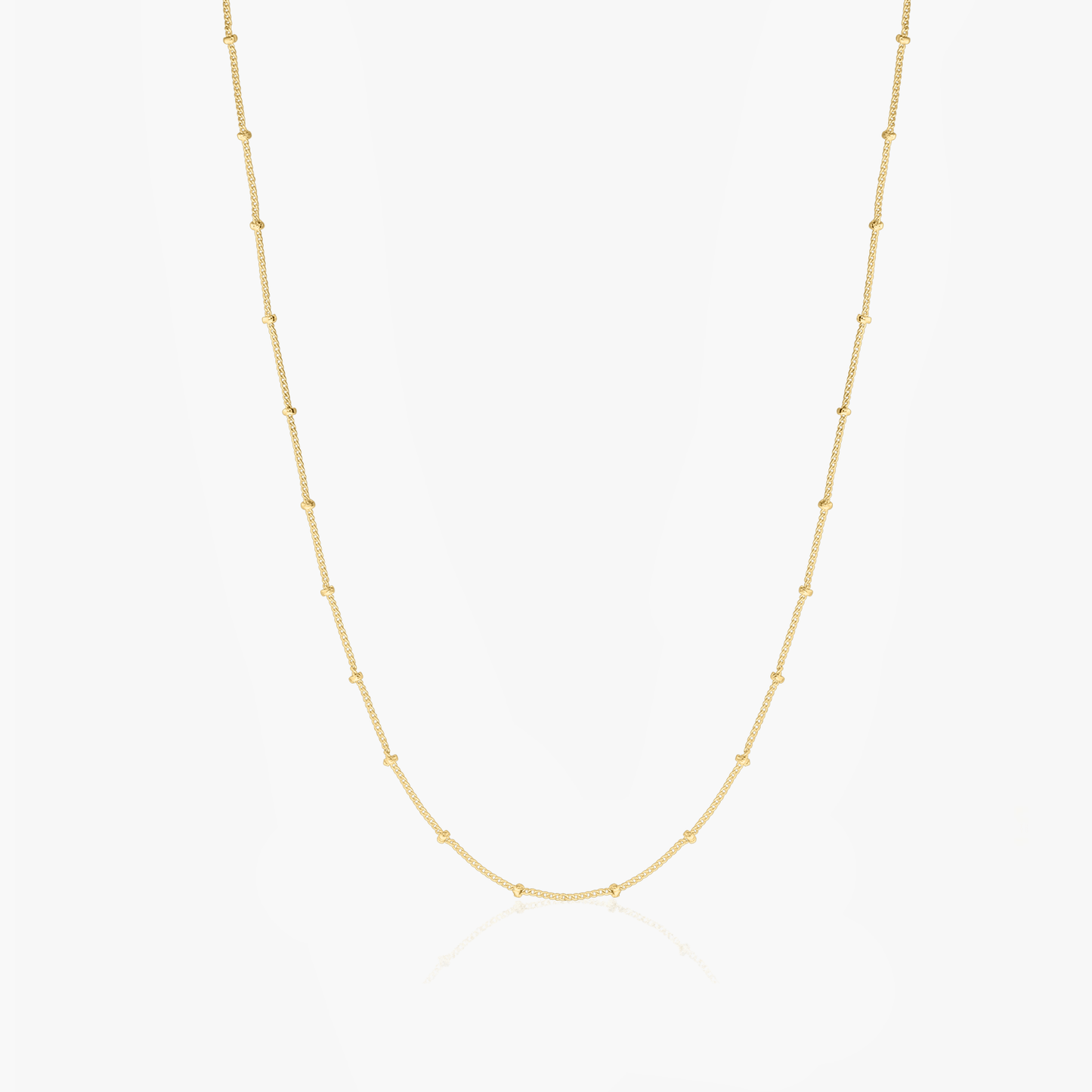 Lanț din argint Golden Beaded