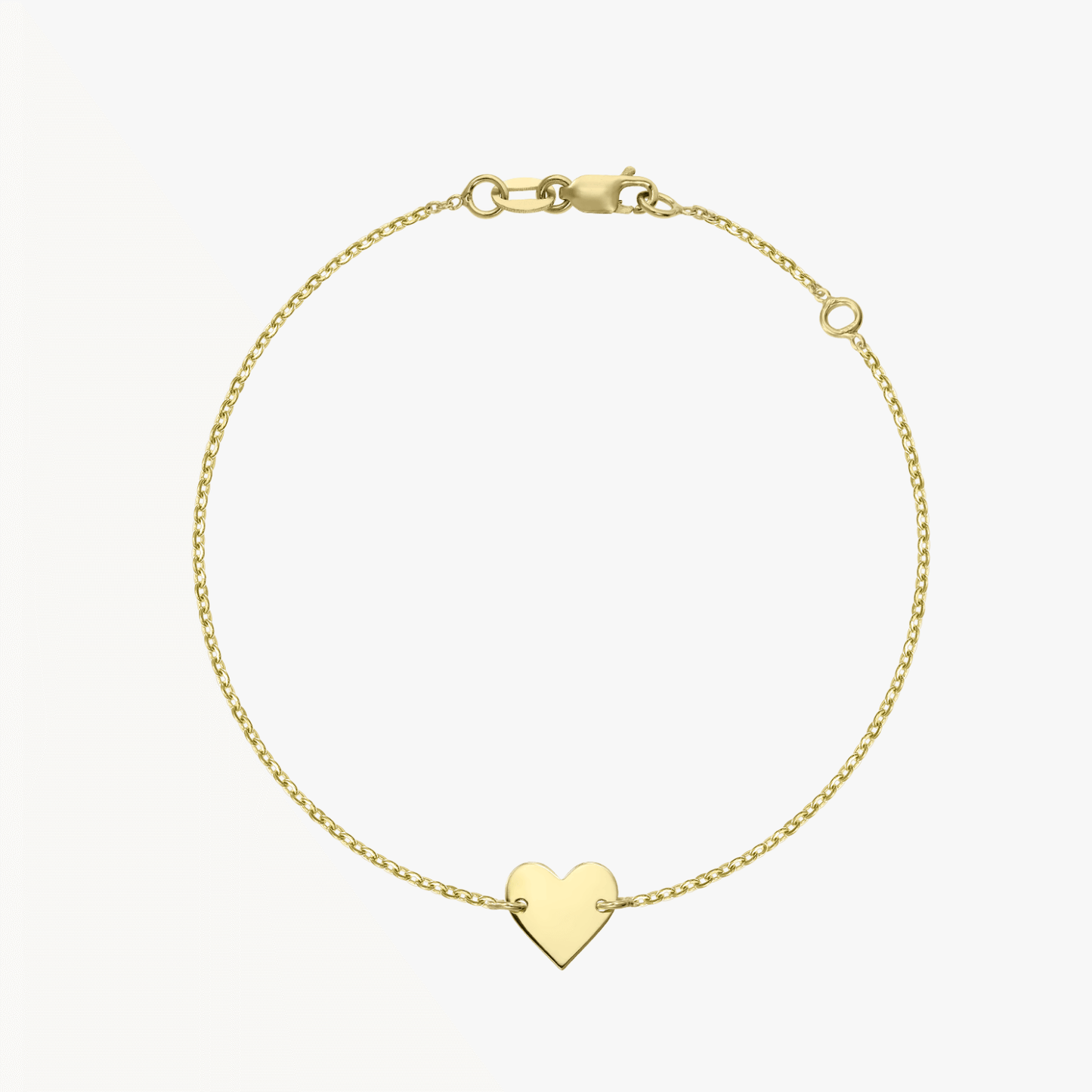 Bratara din aur 14K Gold Heart
