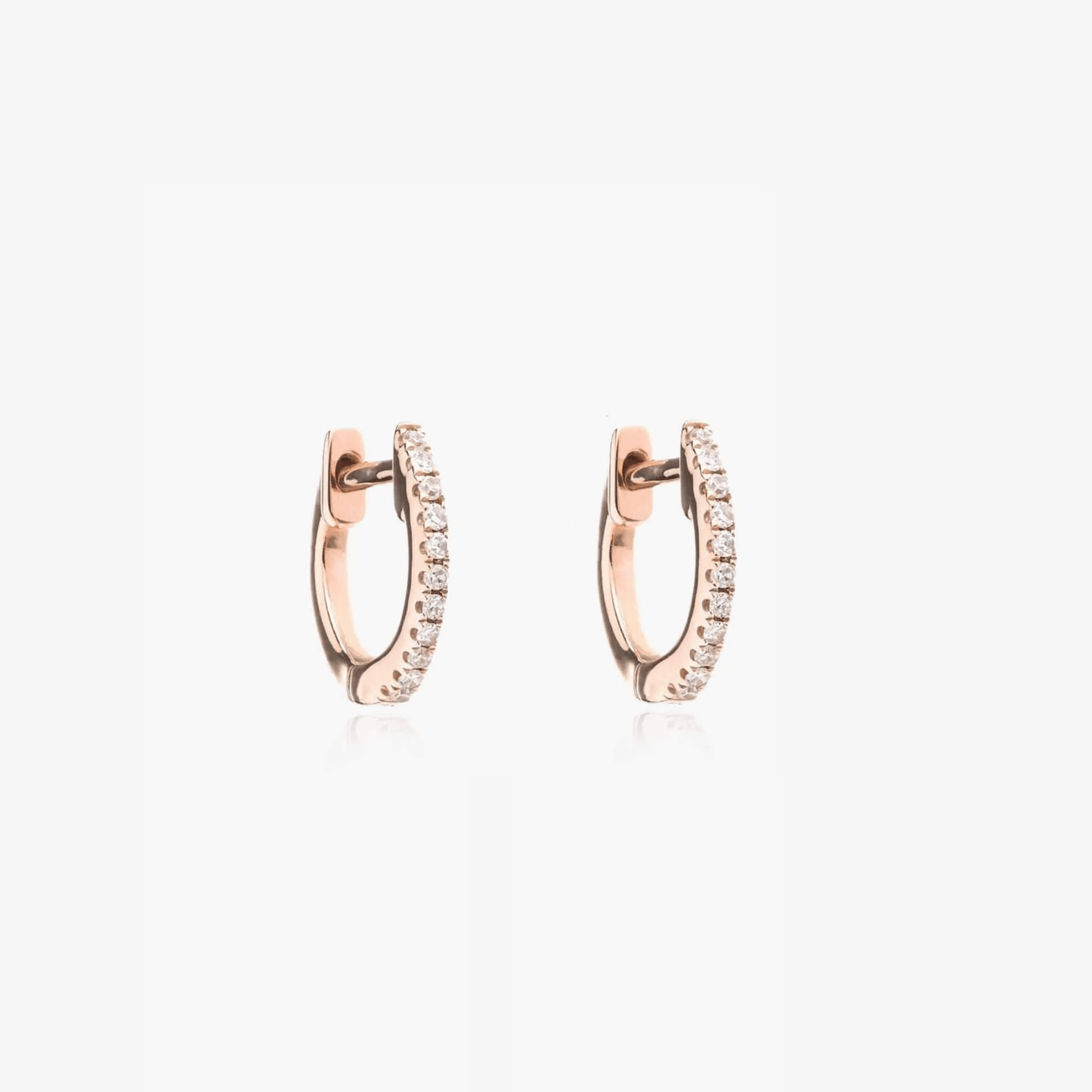 Cercei din argint Sadie - Rose Gold