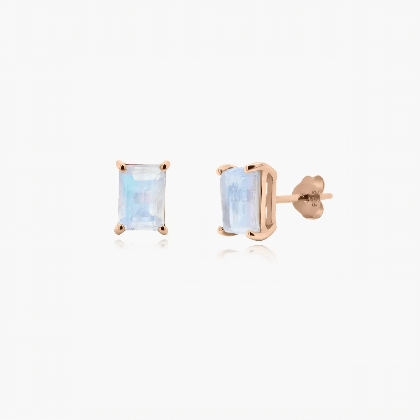 Cercei din argint Tessa - Rose Gold