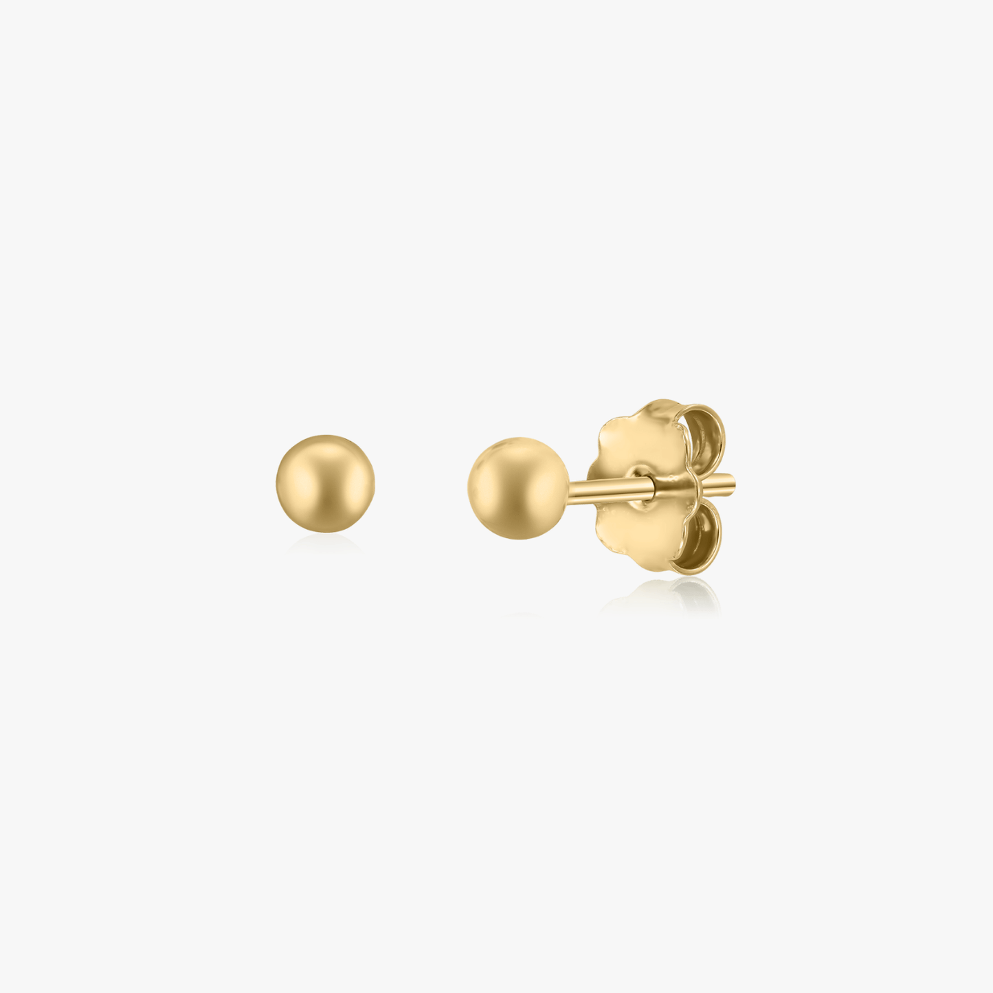 Cercei din aur Golden Sphere