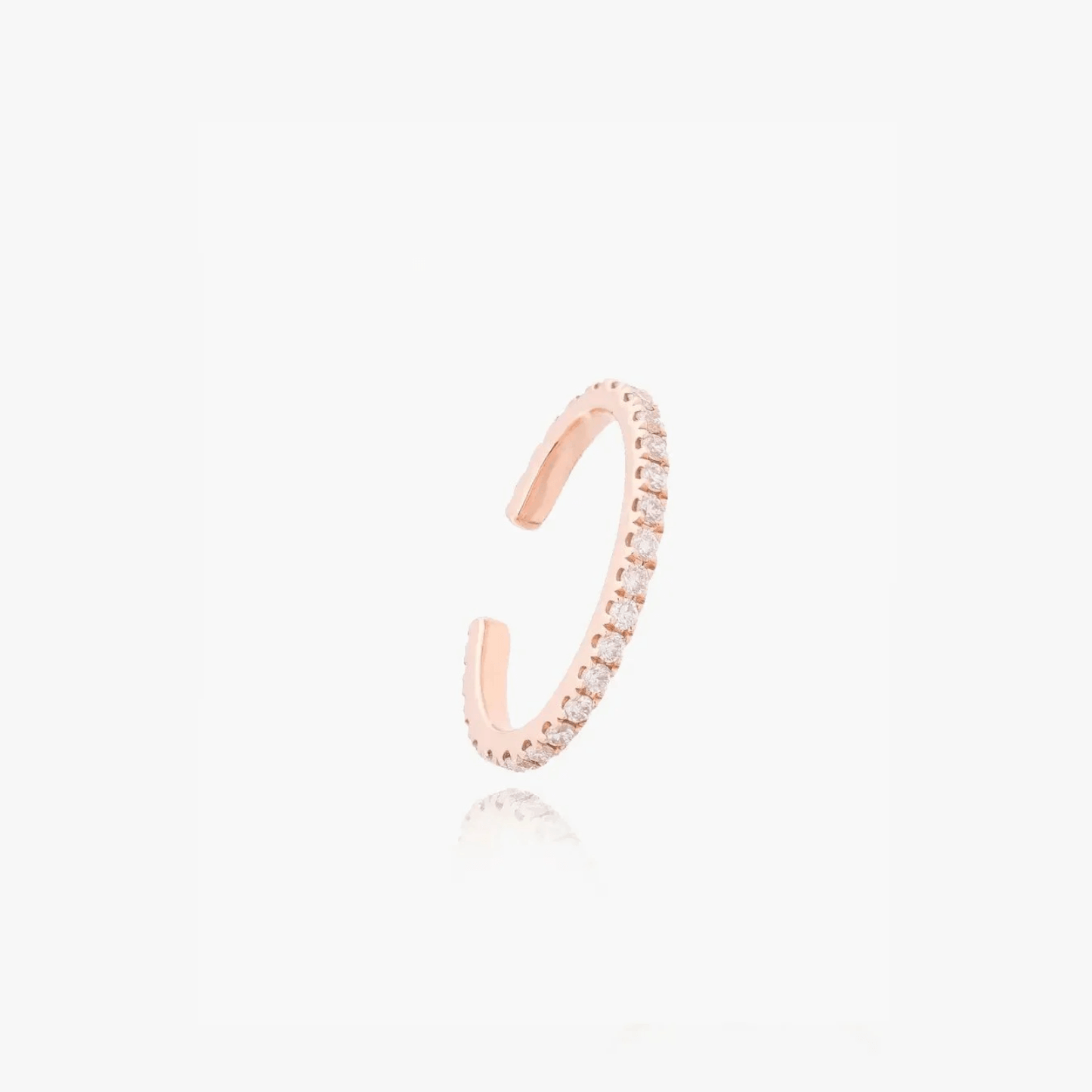 Cercel din argint Mara - Rose Gold