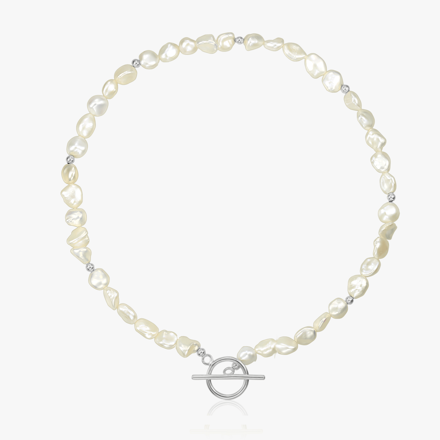 Colier din argint Silver Grace - Perle Naturale