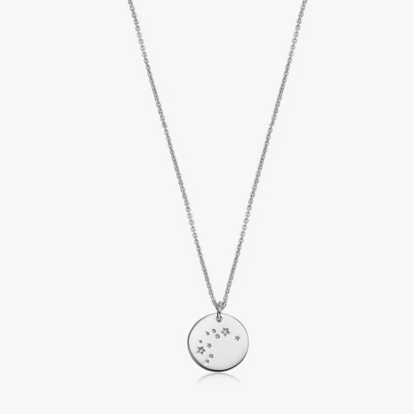 Colier din argint Silver Zodiac - Aquarius