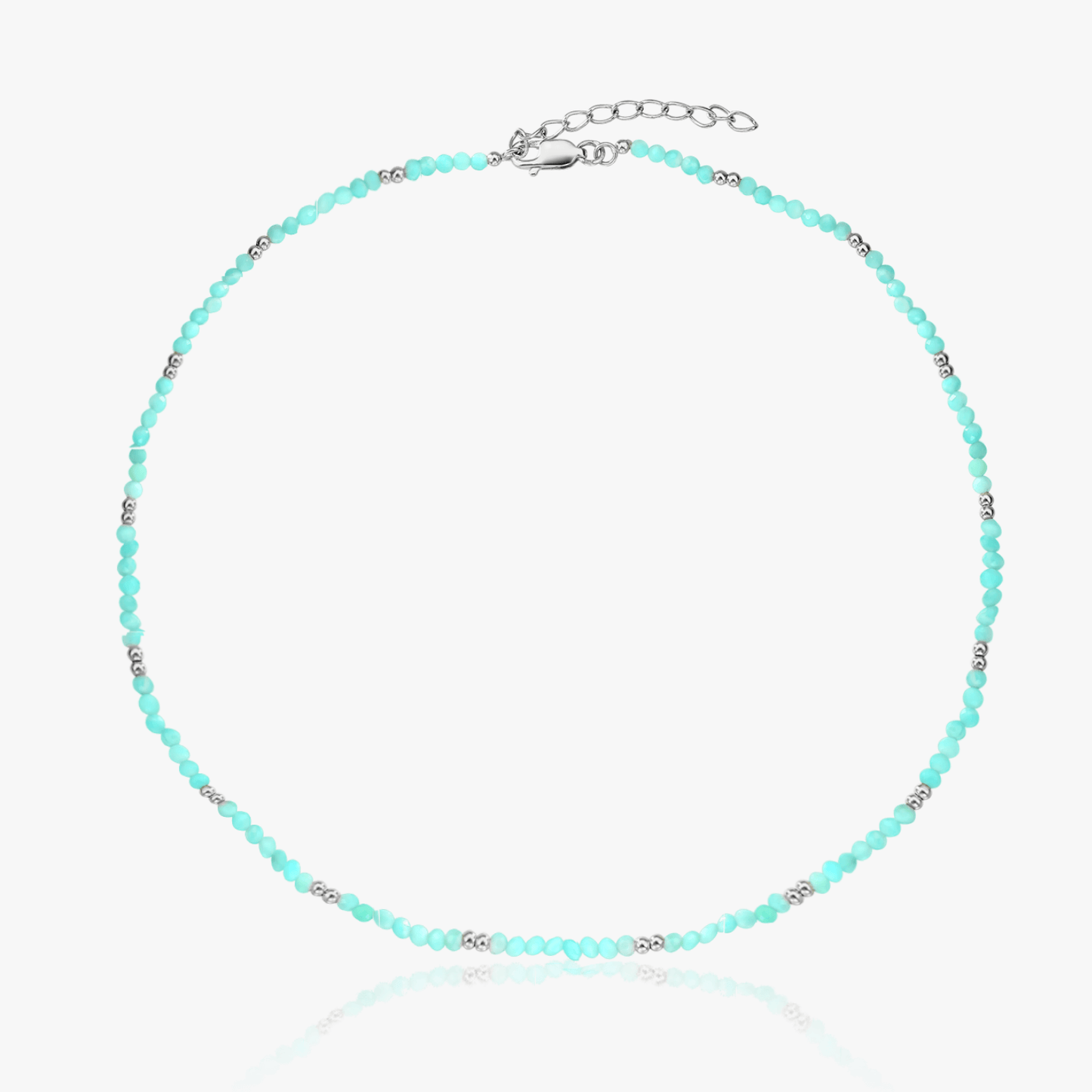 Colier din argint SummerScape - Amazonit