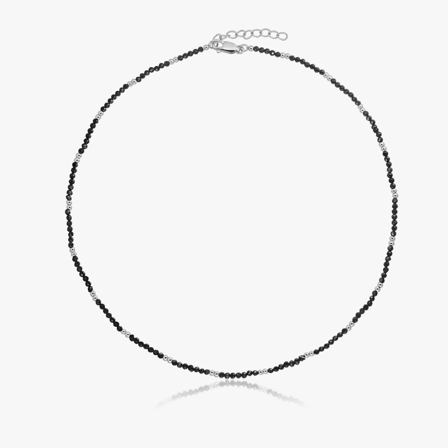 Colier din argint SummerScape – Black Spinel