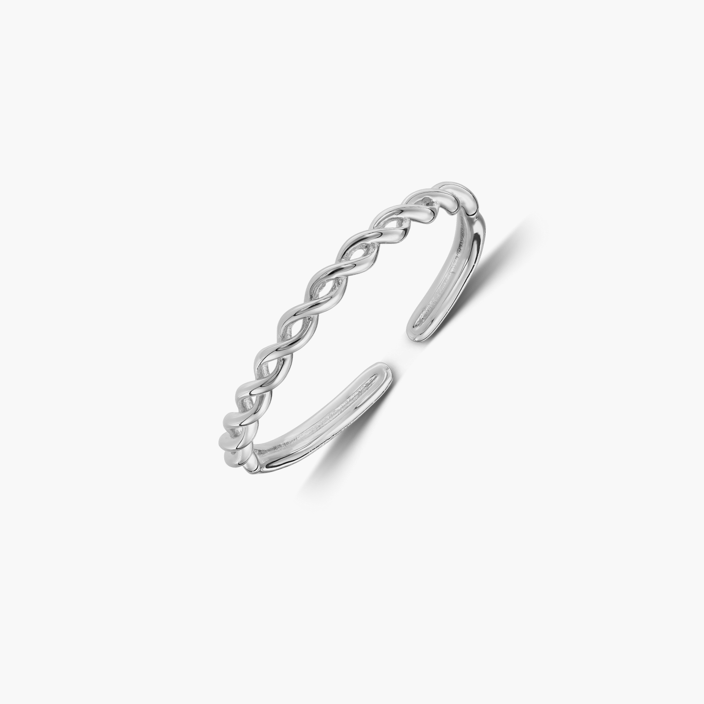 Inel din argint Braid Band