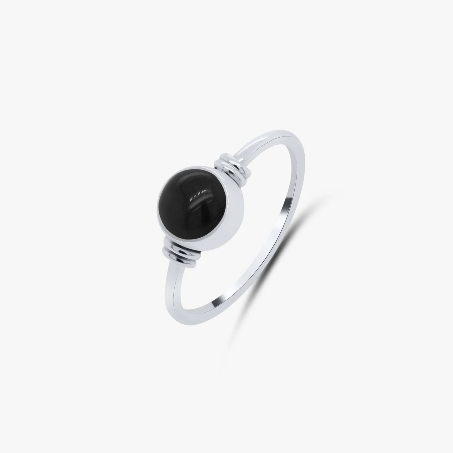 Inel din argint Firefly – Onix Negru