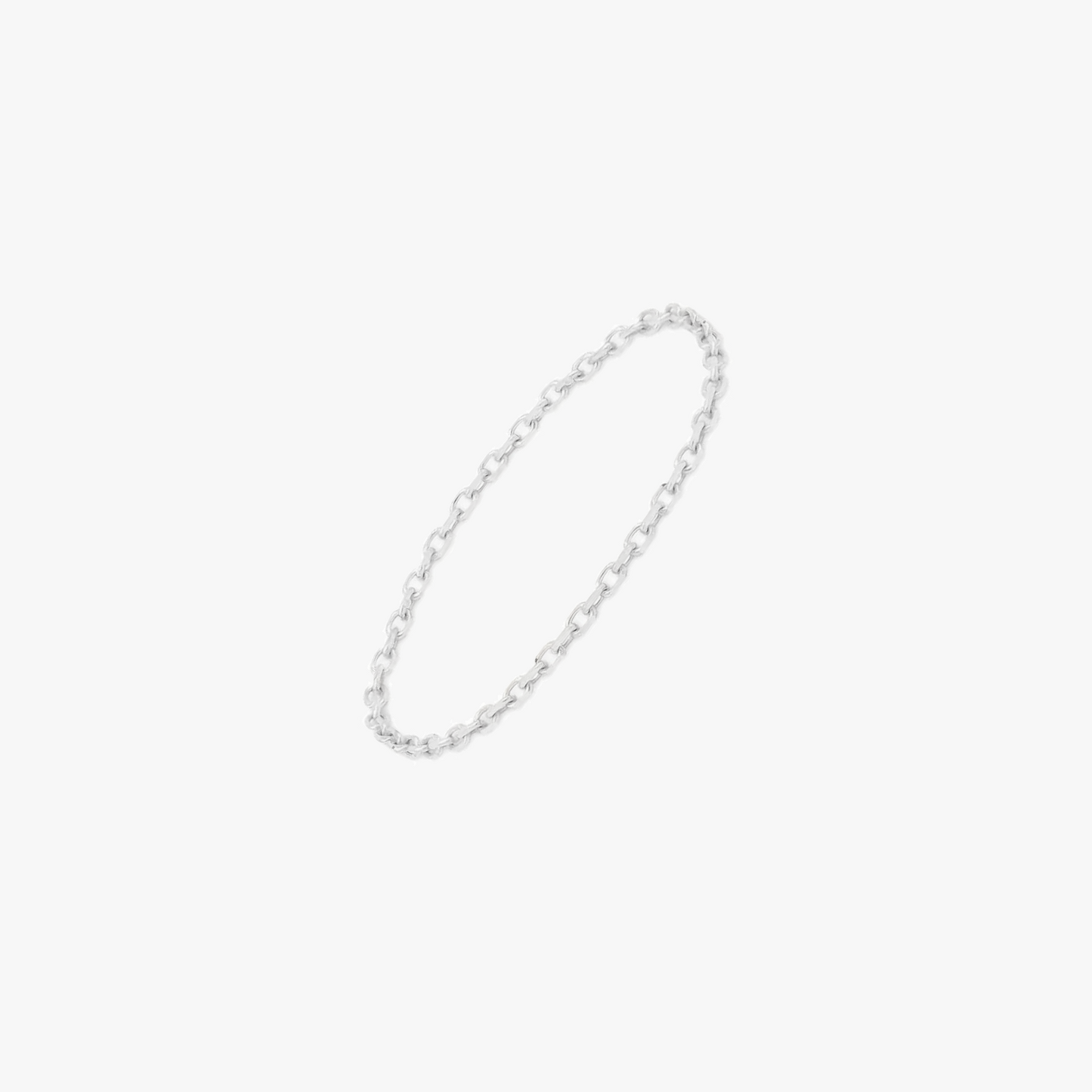 Inel din aur 14K Gold Chain - Aur Alb