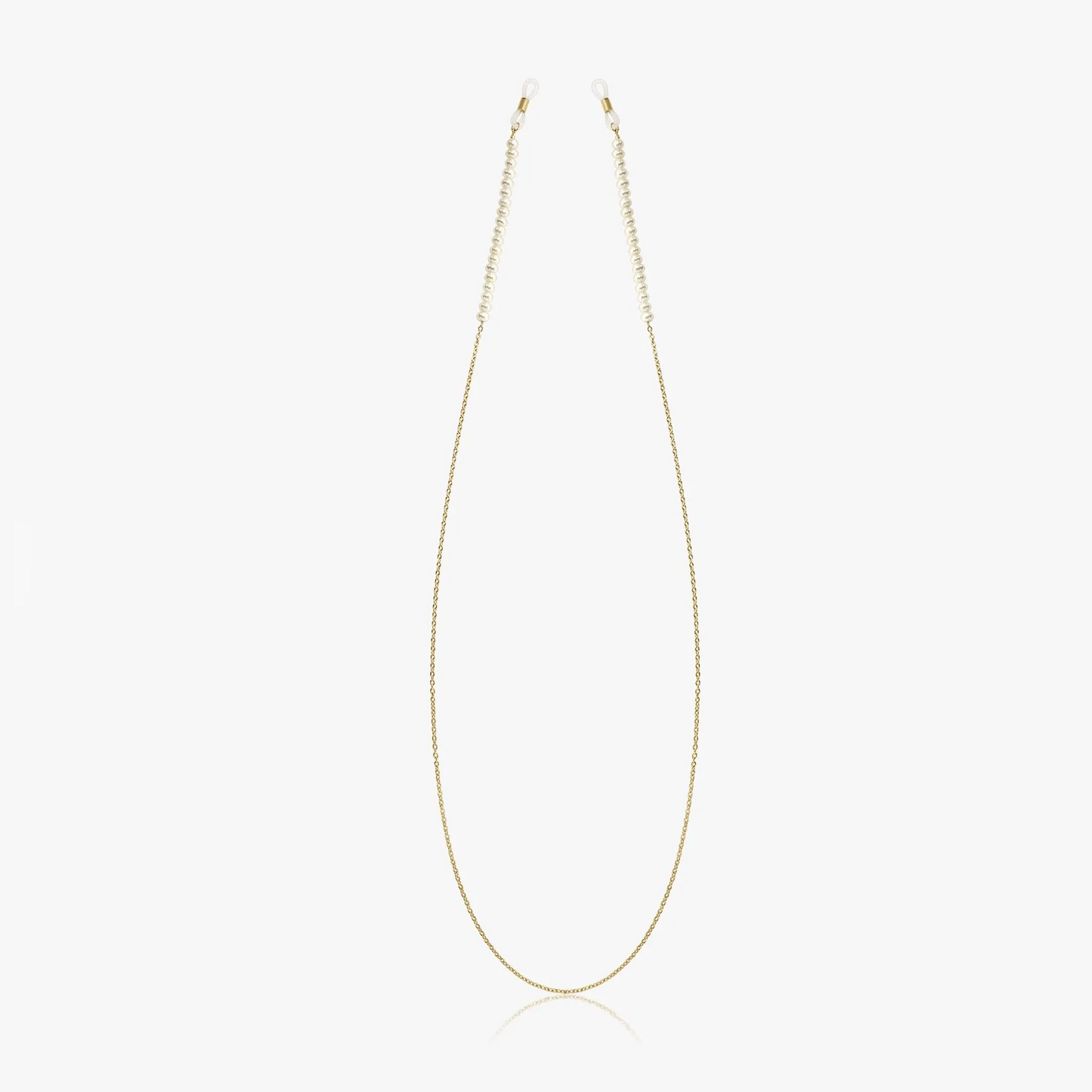 Lanț din argint pentru Ochelari Posh Golden - Perle Naturale