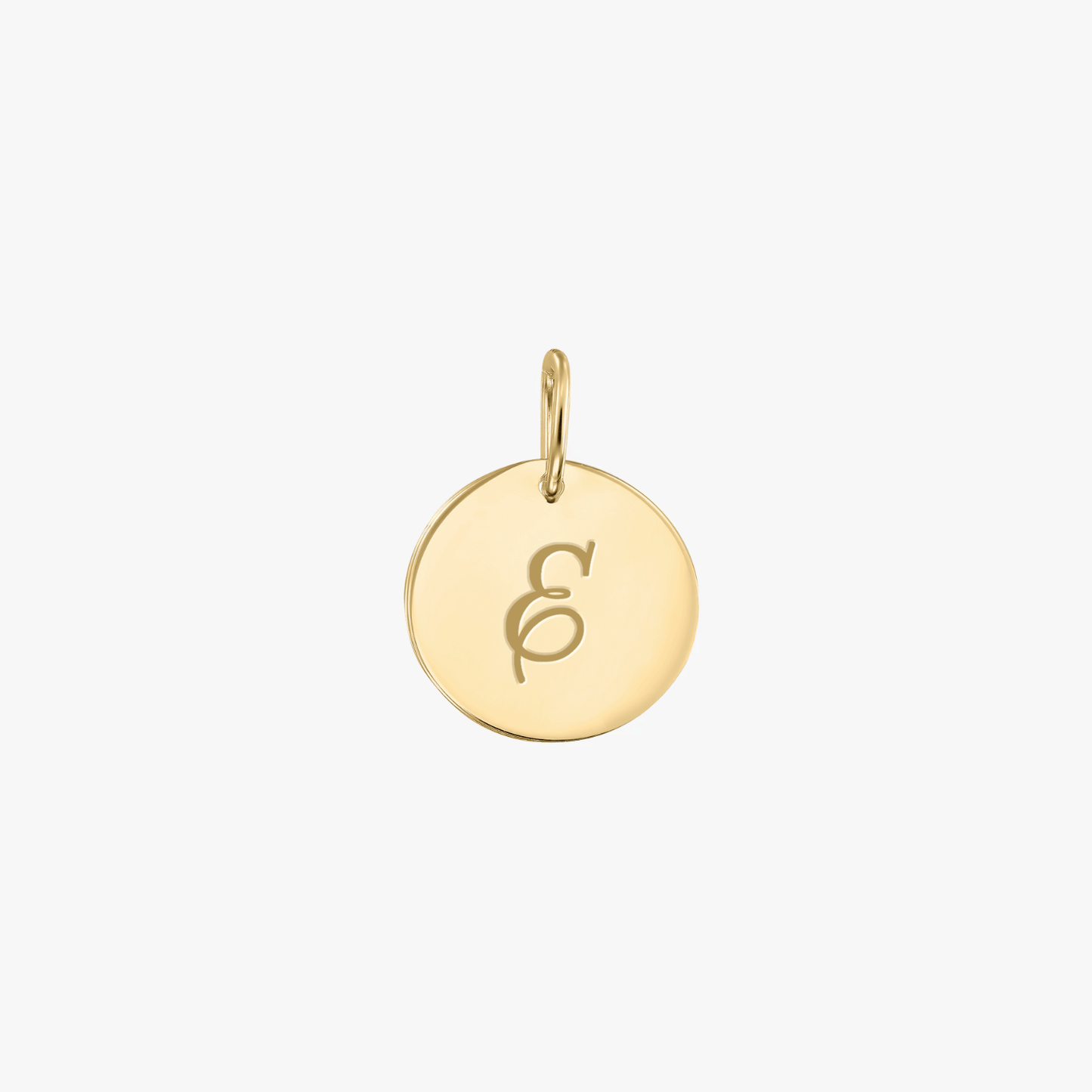 Pandantiv din argint Golden E