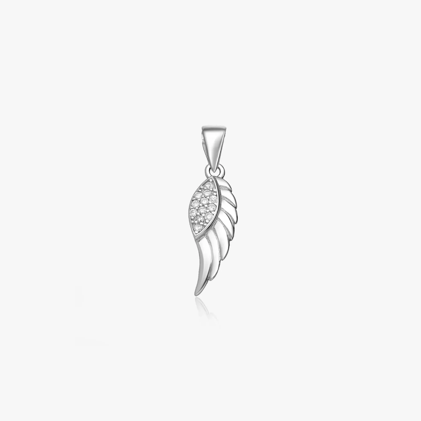 Pandantiv din argint Silver Wing - Zirconiu