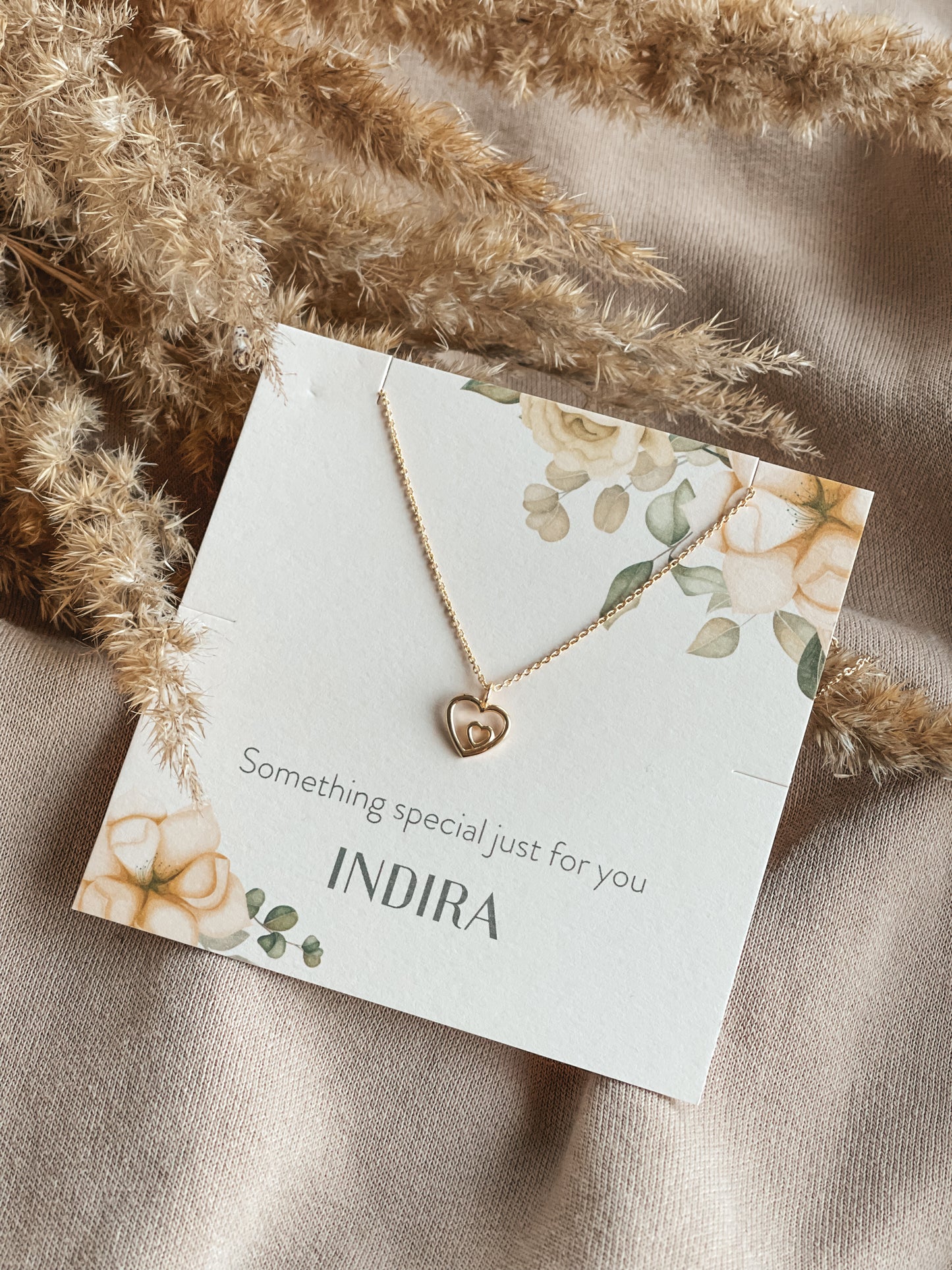 Colier din argint Golden In Love