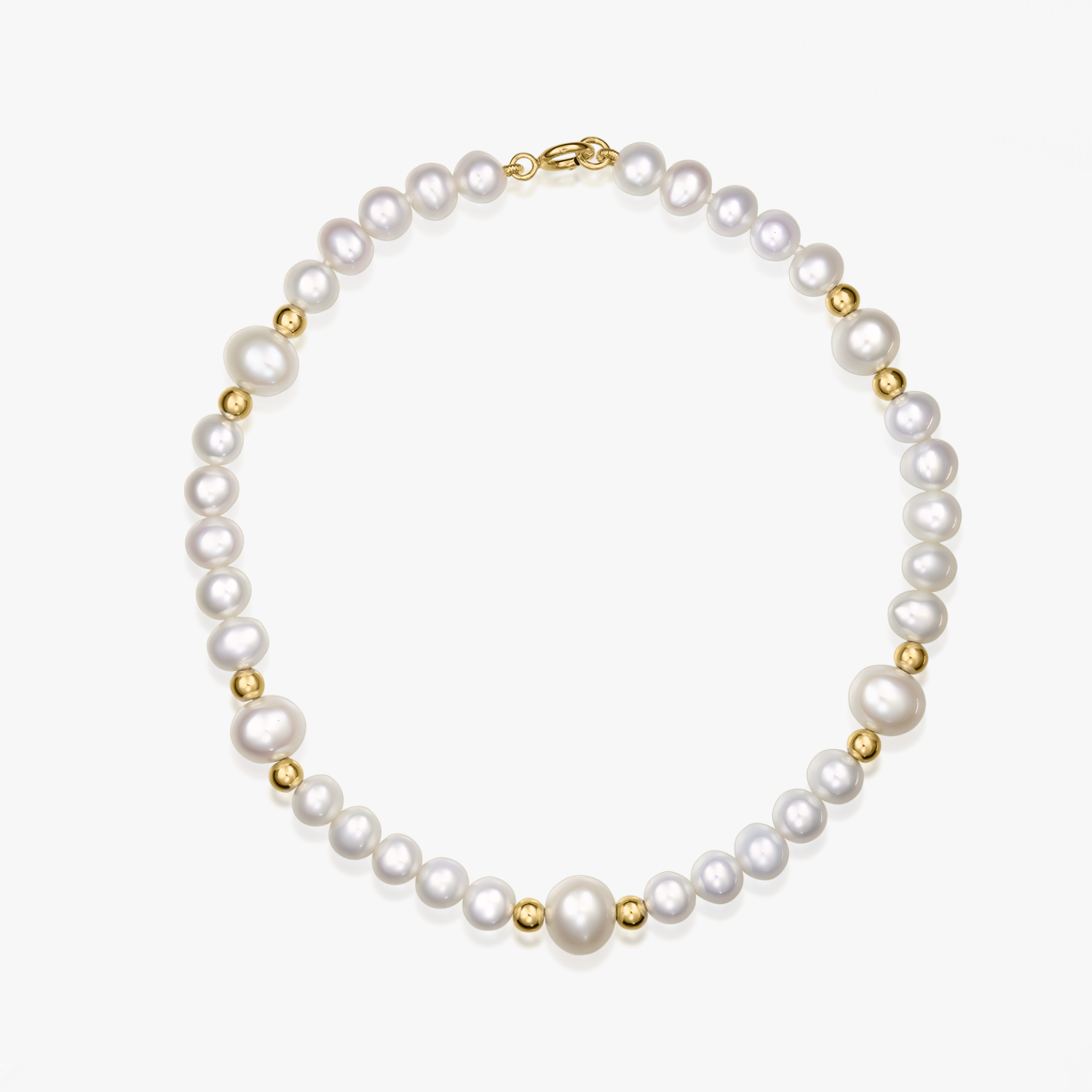 Brățară din aur Meghan - Perle Naturale
