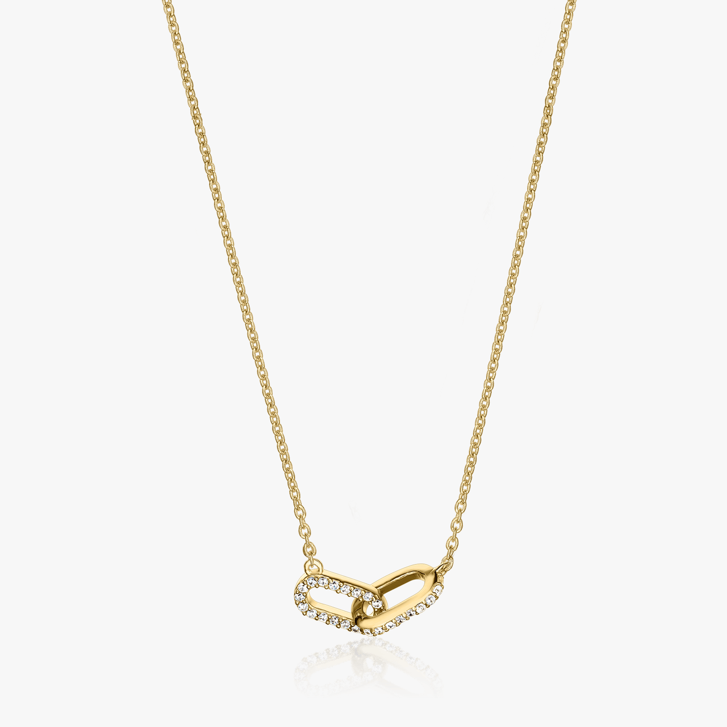 Golden Jessica ezüst nyaklánc - Cirkónia - Indira