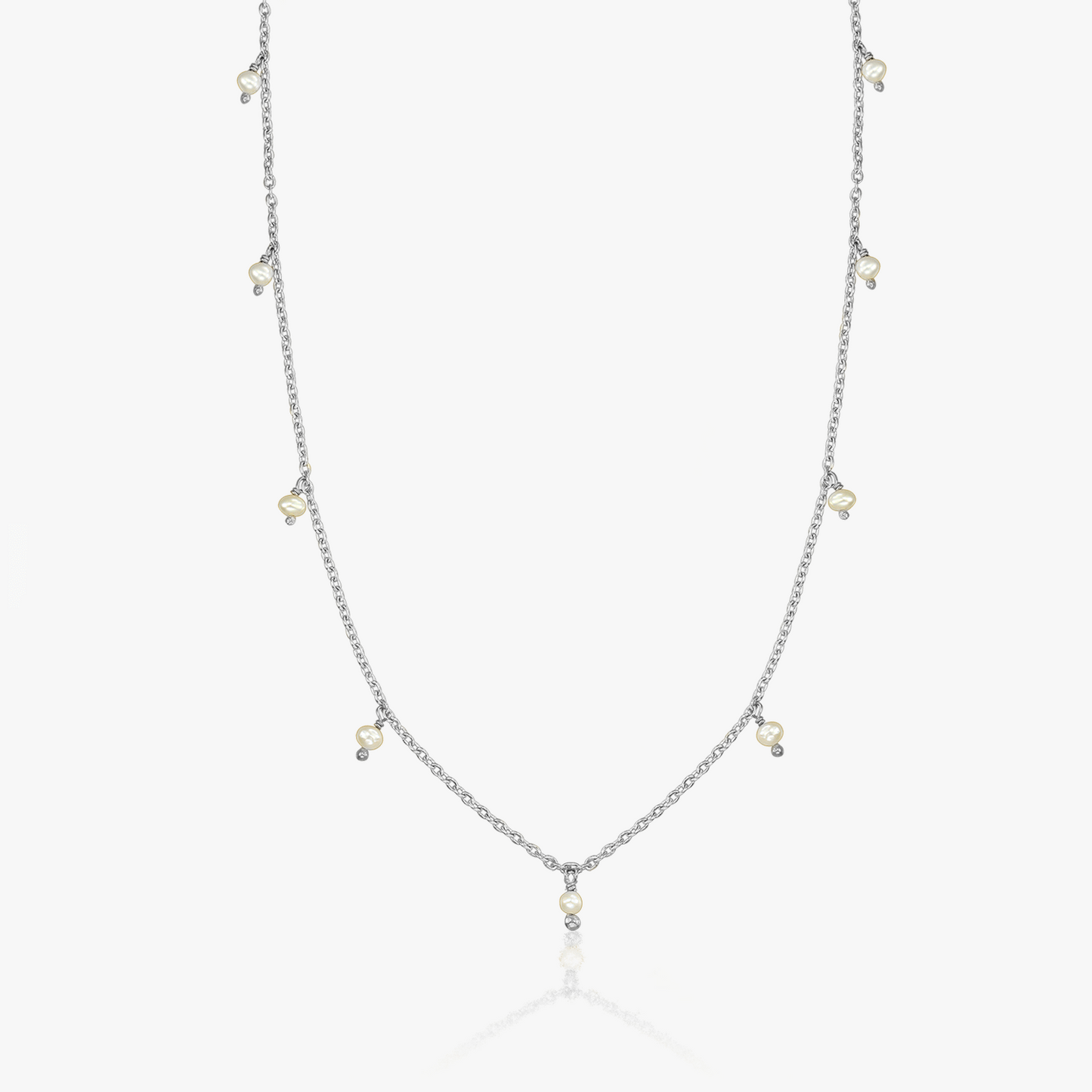Colier din argint Margot - Perle Naturale