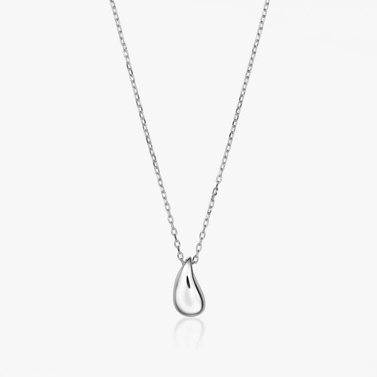Colier din argint Silver Drop - Indira