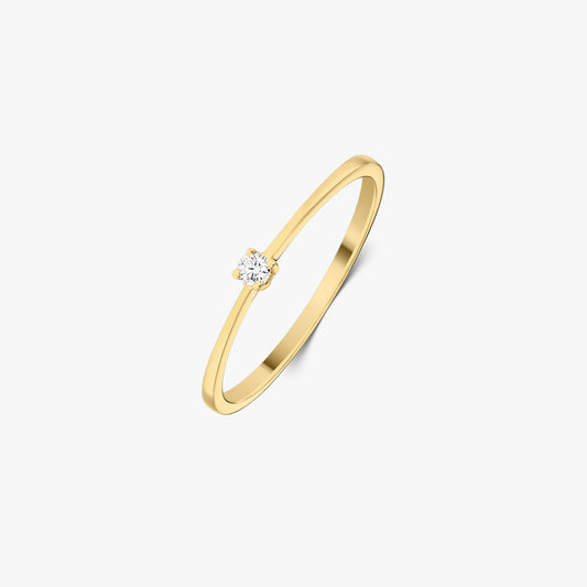 Inel din aur Timeless - Diamant 0.03 CT