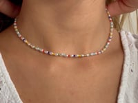 Colier din argint Golden Alaia - Perle Naturale