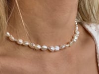 Colier din argint Silver Grace - Perle Naturale