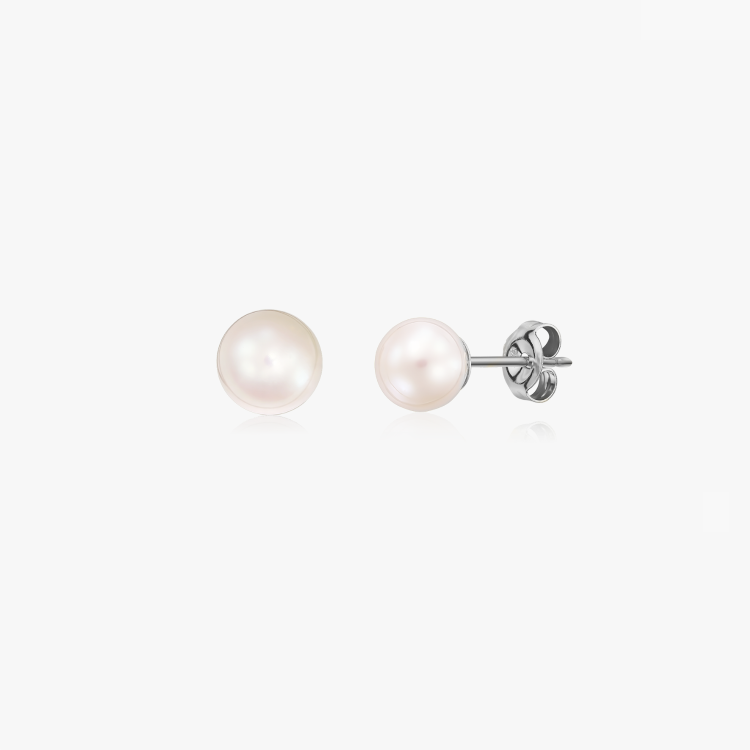Cercei din argint Classic Pearl - Perle Naturale