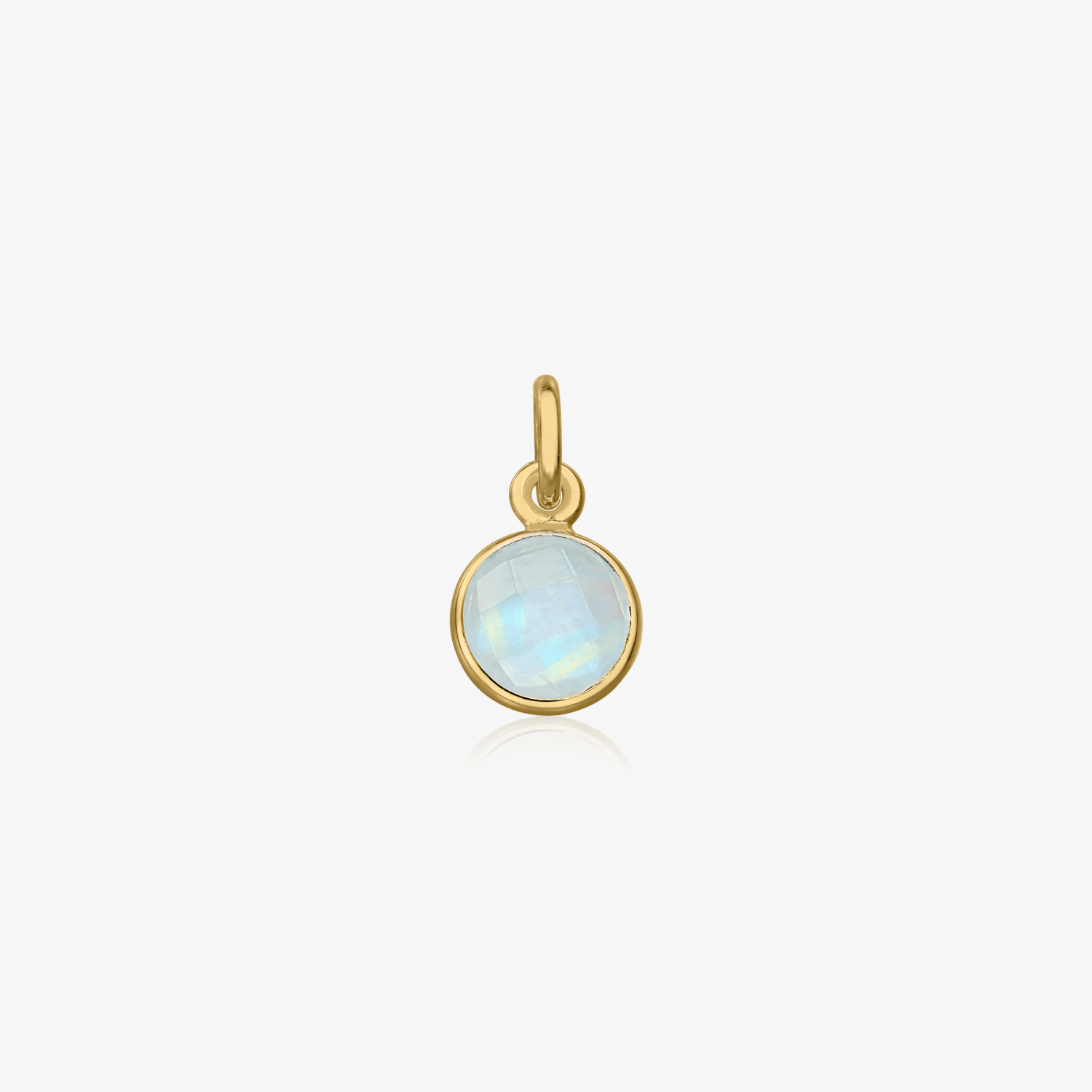 Pandantiv din argint Birthstone Golden June - Piatra Lunii