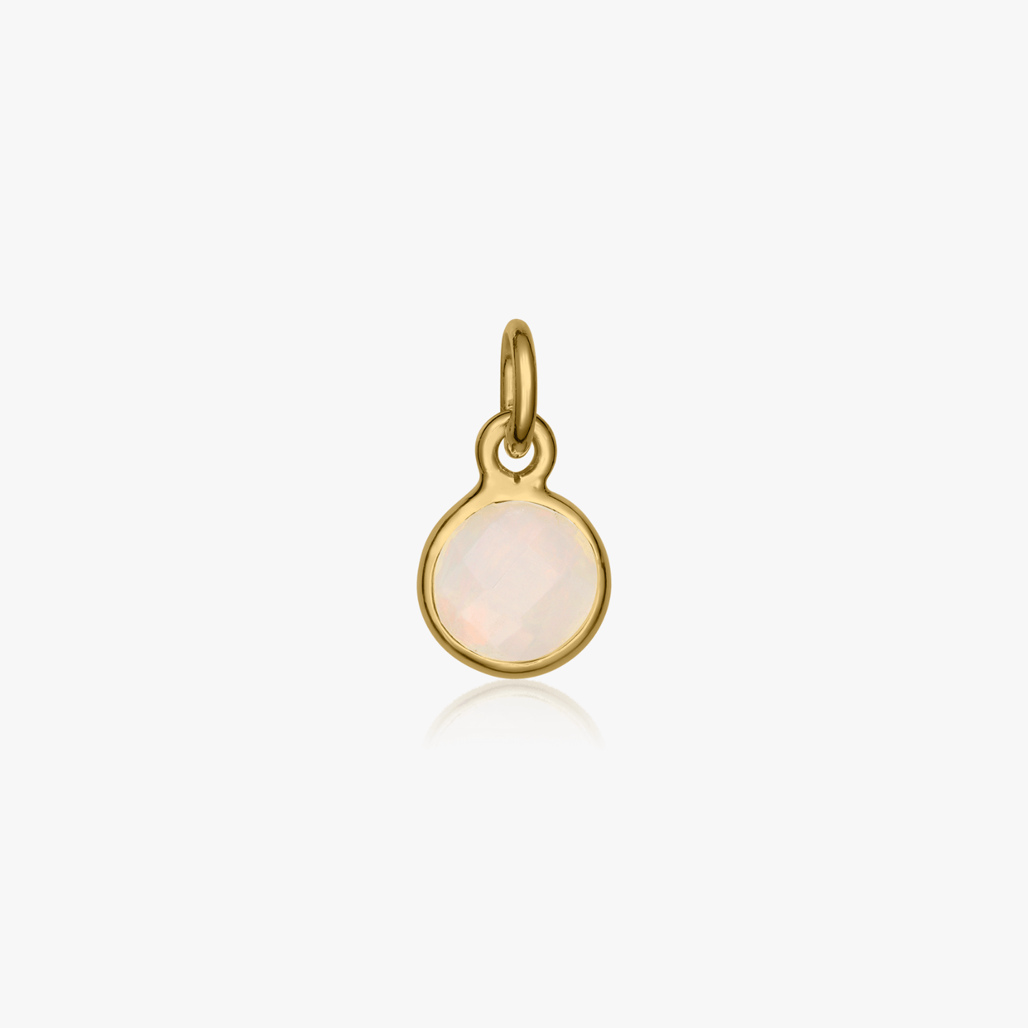 Pandantiv din argint Birthstone Golden October - Opal - Indira